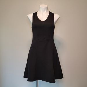 Mossimo Black Dress Sleeveless V-neck Skater Small
